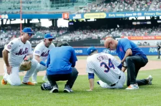 Jacob Misiorowski Throws Five No-Hit Innings in MLB Debut, Exits with Ankle Injury
