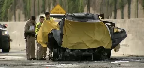 Fatal Crash on Southern California Freeway Leaves One Dead, Dozens Injured

